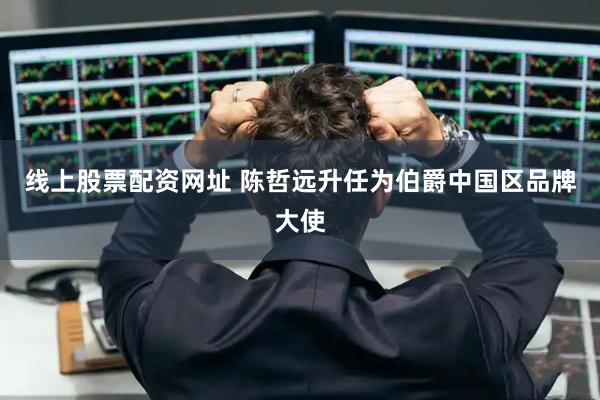 线上股票配资网址 陈哲远升任为伯爵中国区品牌大使
